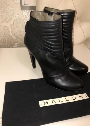 Ботинки malloni2 фото