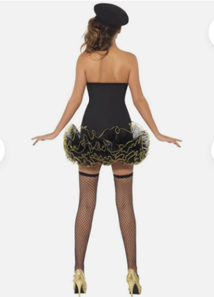 Плаття-пачка smiffys карнавальне чорне бандо для косплею сексуальний розмір s2 фото