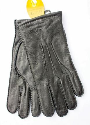 Мужские кожаные перчатки 837(1,2)