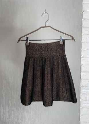 Трикотажная юбка с люресом luc-ce, s-m1 фото