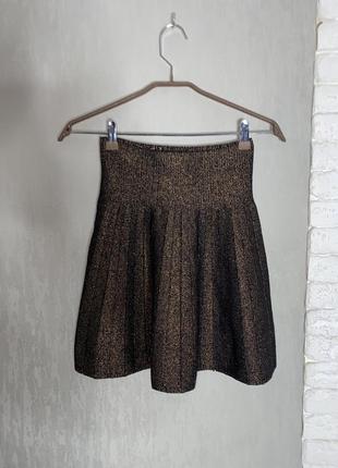 Трикотажная юбка с люресом luc-ce, s-m2 фото