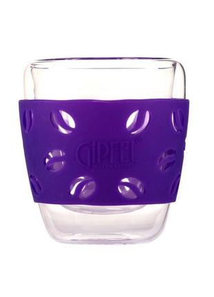 Склянка низька з подвійним дном gipfel luminossi gp-7164 200 мл