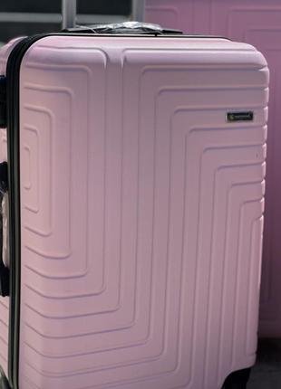 Ударопрочный пластиковый маленький чемодан дорожный s на колесах ручная кладь4 фото