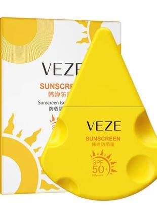 Защитный крем от солнца veze sun screen с spf 50+ и pa+++ (30 г)2 фото