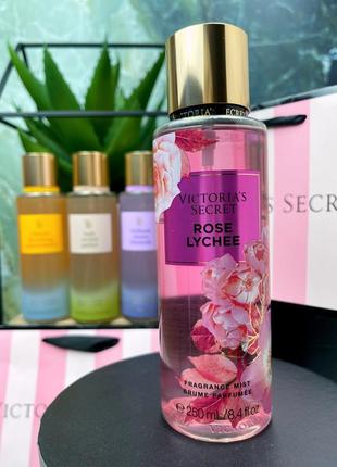 Распив victoria’s secret rose lychee мист парфюмированный спрей виктория сикрет секрет