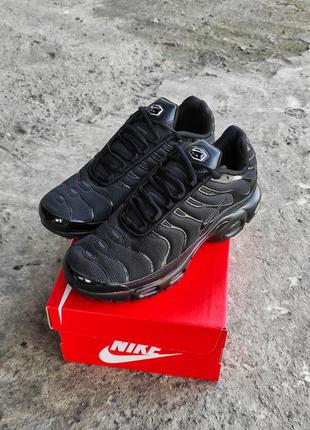 Кроссовки nike air max plus tn black7 фото