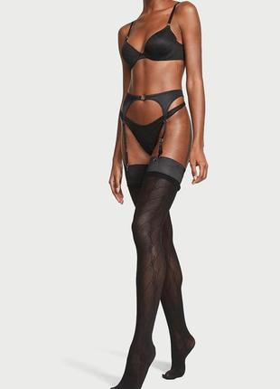 Very sexy icon logo fishnet thigh highs