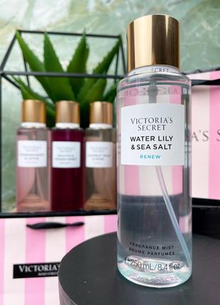 Распив victoria's secret water lily & sea salt мист парфюмированный спрей виктория сикрет