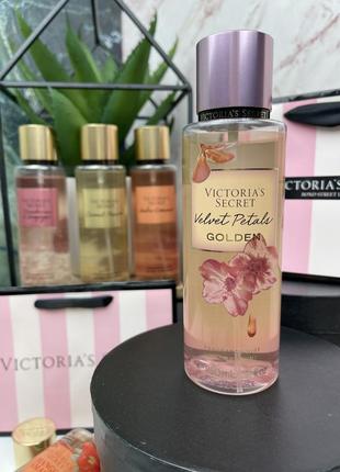 Розпив victoria’s secret velvet petals golden міст парфумований спрей вікторія сікрет1 фото
