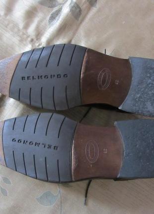Шкіряні туфлі belmondo4 фото