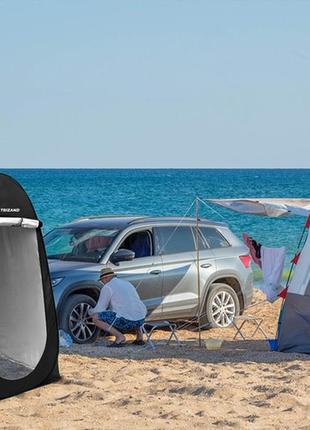 Туристическая палатка для переодевания , душ , туалет trizand 23492 черный польша