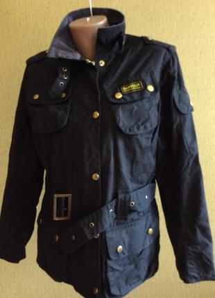 Куртка barbour international  waxed cotton оригинал р122 фото