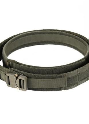 Тактичний ремінь belt d-ring cobra buckle олива