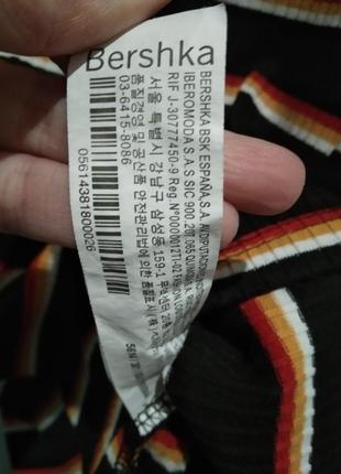 Женский свитер/платье bershka bsk в рубчик6 фото