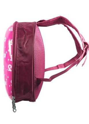 Детский рюкзак с твердым корпусом duckling a6009 pink "kg"2 фото