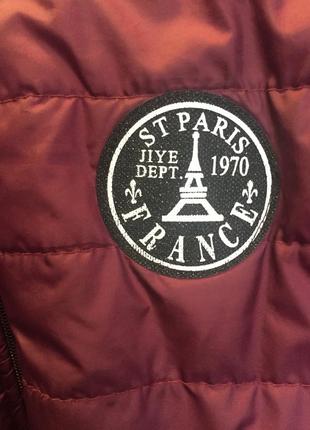 Марсалова класна куртка бомбер з манжетами3 фото