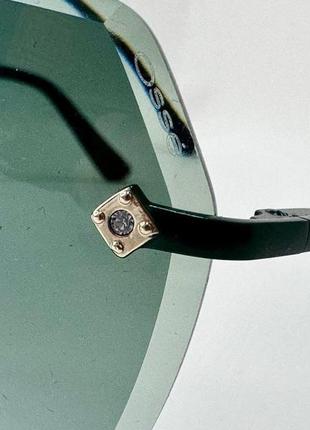 Солнцезащитные очки женские геометрические безоправные с антибликовыми линзами...