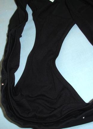 Низ от купальника раздельного трусики женские плавки размер 52 / 18 черный3 фото
