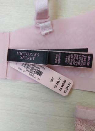 Нежный комплект лиф виктория сикрет victoria'as secret4 фото