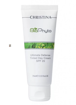 Christina bio phyto tinted day cream spf 20 остаток 45 мл