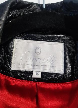 Продам шкіряний плащ італія 4