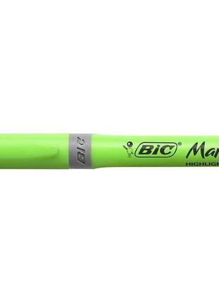 Текстовиділювач grip , зелений 12шт bc811932 тм bic  "lv"