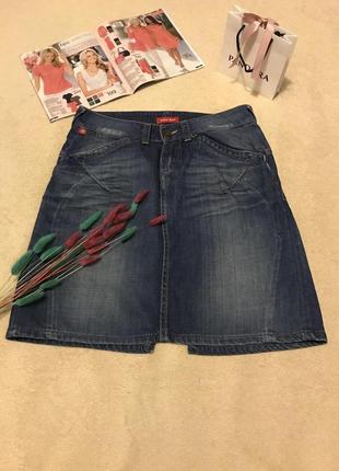 Модная джинсовая юбочка1 фото