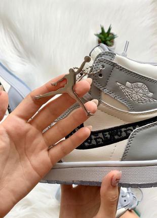 Nike air jordan 1 retro x christian dior8 фото