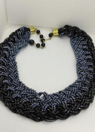 Намисто-комір,бісер,вінтаж.