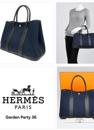 Сумка hermès garden party 36 оригигИНал1 фото