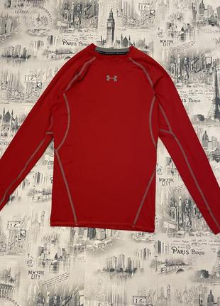 Under armour "heatgear" чоловічий компресійний рашгард/лонгслів3 фото