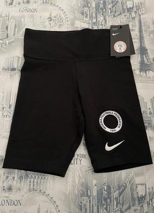 Nike “naija”  женские компрессионные шорты-велосипедки для занятий спортом и повседневной носки4 фото