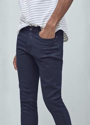 Мужские джинсы mango slim fit зауженные eu40 м l наш 44 46 48