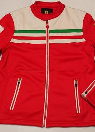 Мужская куртка олимпийка толстовка ferrari xl xxl 50 52 флис оригинал