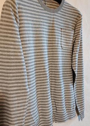 Мужской реглан mango джемпер свитер кофта xl-2xl 50-52 хлопок3 фото