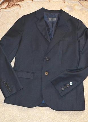Піджак zara р. 9-10 років 140 см шерсть