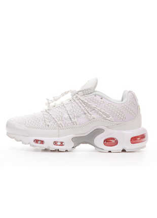 Женские текстильные кроссовки кроссовки nike air max plus tn white