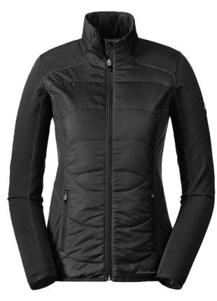 Кофта eddie bauer womens ignitelite hybrid jacket black m черный (1558bk)