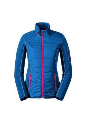 Кофта eddie bauer womens ignitelite hybrid jacket saphire l синий (1558sp)