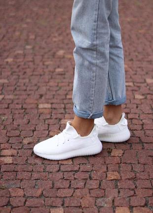 Adidas  yeezy boost 350 v2, кросівки адідас ізі буст 350 білі