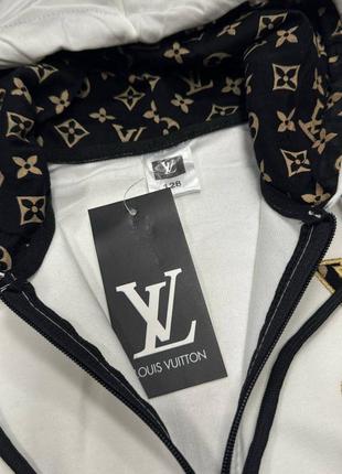 Дитячий костюм унісекс чорний з білим у стилі louis vuitton3 фото