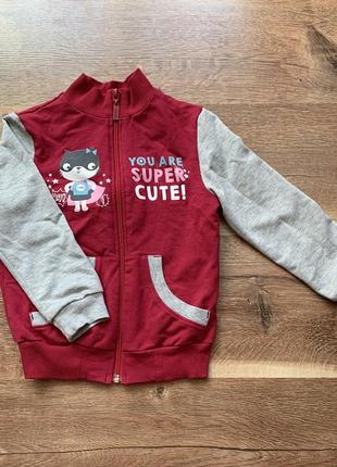 Кофта на замке, бомбер бемби