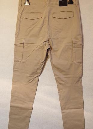 Мужские брюки карго hm l xl 50 52 хлопок джоггеры джогеры3 фото