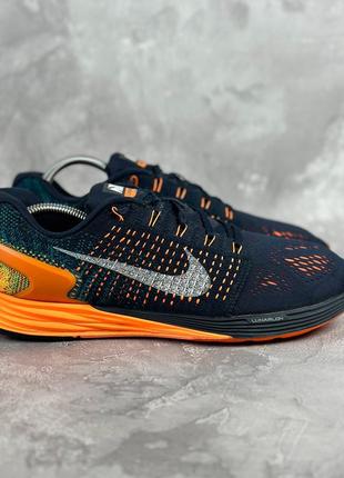 Nike lunarglide мужские спортивные кроссовки оригинал размер 41