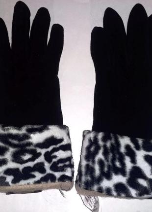Кожаные, замшевые перчатки dents1 фото
