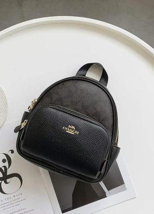 Рюкзак жіночий в стилі coach mini