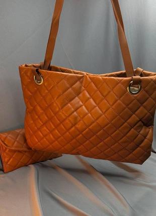 Жіноча сумка з гаманцем в комплекті2 фото
