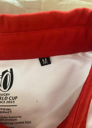 Регбийка, тенниска с длинным рукавом сборной англии (оригинал) с чемпионата мира по...