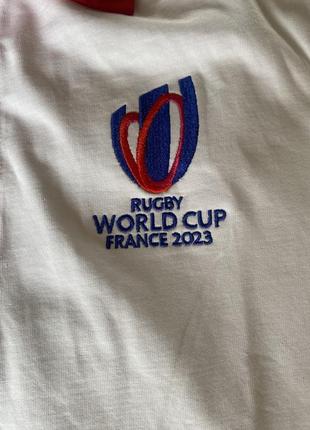 Регбийка, тенниска с длинным рукавом сборной англии (оригинал) с чемпионата мира по...