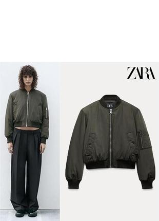 Бомбер, zara,размер l